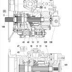 Ремонт гидронасоса Caterpillar (CAT) AP 12